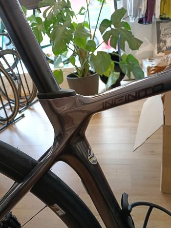 Used Bianchi Infinito 105 2024 2024 Road & Gravel, Purple — image 10 of 11