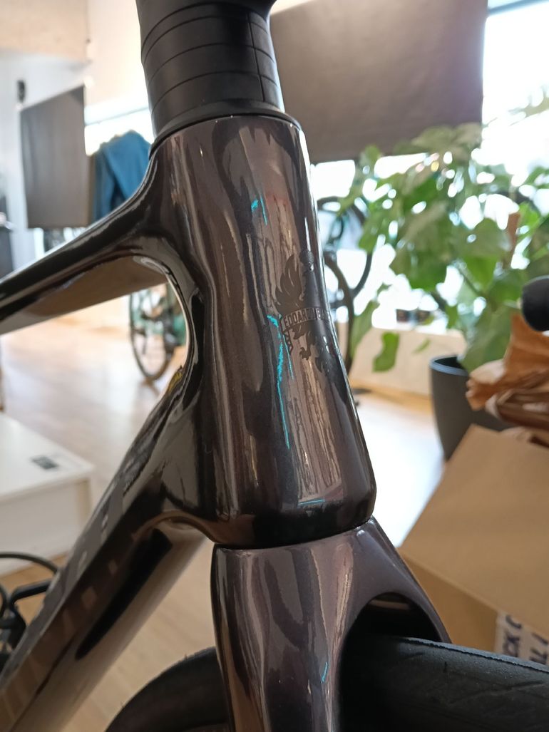 Used Bianchi Infinito 105 2024 2024 Road & Gravel, Purple — image 6 of 11