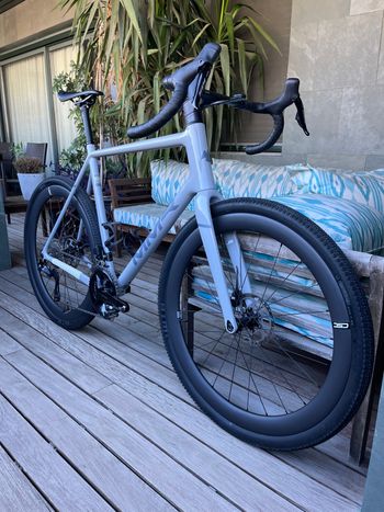 Used MMR Grand Tour 10 2024 2024 Road & Gravel, Light Gray — image 2 of 11