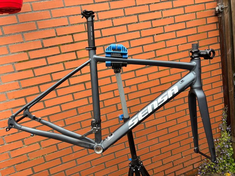 Used Sensa Sensa Custom Frameset 2025 Road & Gravel, Blu — image 1 of 14