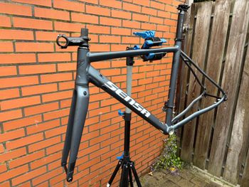 Used Sensa Sensa Custom Frameset 2025 Road & Gravel, Blu — image 2 of 14
