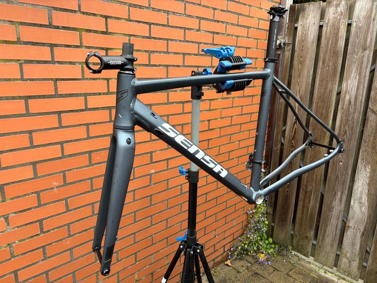 Used Sensa Sensa Custom Frameset 2025 Road & Gravel, Blu — image 2 of 14