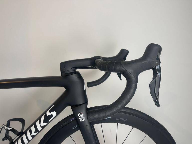 Used Specialized (Matte Black) Specialized S-Works Tarmac SL8 - Shimano Dura-Ace Di2 2025 W/ Double Powermeter 2025 Road & Gravel, Black — image 11 of 18