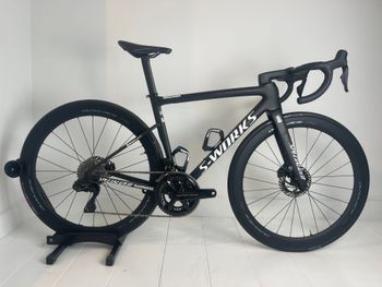 Used Specialized (Matte Black) Specialized S-Works Tarmac SL8 - Shimano Dura-Ace Di2 2025 W/ Double Powermeter 2025 Road & Gravel