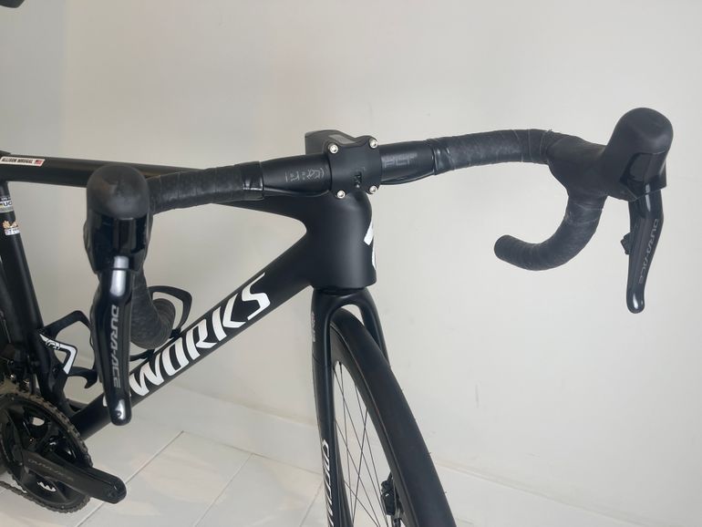 Used Specialized (Matte Black) Specialized S-Works Tarmac SL8 - Shimano Dura-Ace Di2 2025 W/ Double Powermeter 2025 Road & Gravel, Black — image 15 of 18