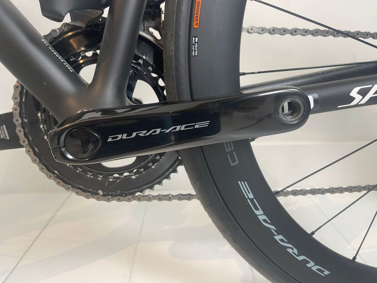Used Specialized (Matte Black) Specialized S-Works Tarmac SL8 - Shimano Dura-Ace Di2 2025 W/ Double Powermeter 2025 Road & Gravel, Black — image 8 of 18