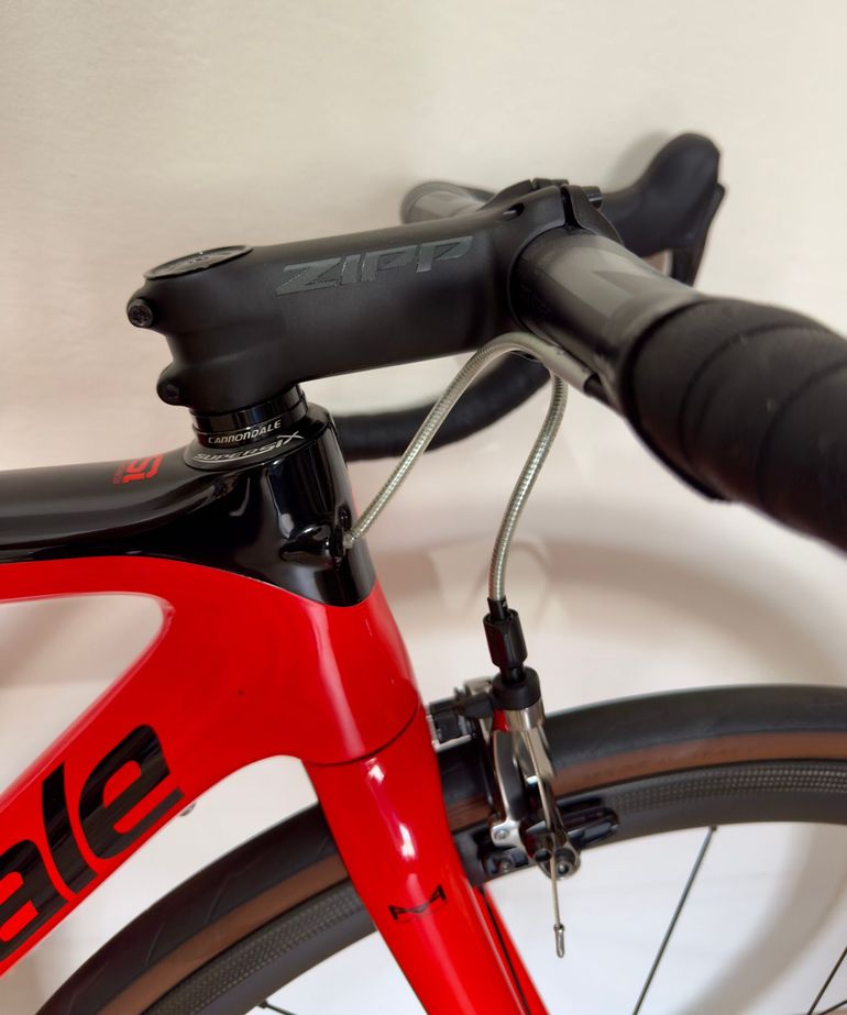 Used Cannondale SuperSix EVO Red eTap 2019 2019 Road & Gravel, Rojo — image 4 of 18