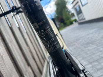 Used Giant Reign E+ 2 Pro 2020 2020 Mountainbike, Light Gray, 27.5 — image 6 of 10