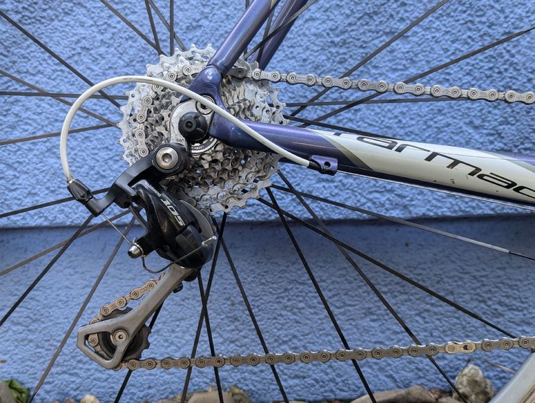 Used Specialized Tarmac Elite Mid-Compact 2012 2012 Road & Gravel, Blue — image 3 of 14