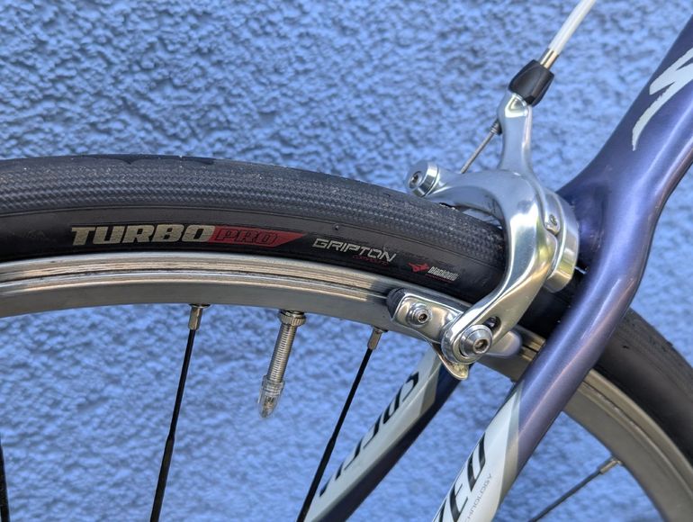 Used Specialized Tarmac Elite Mid-Compact 2012 2012 Road & Gravel, Blue — image 8 of 14