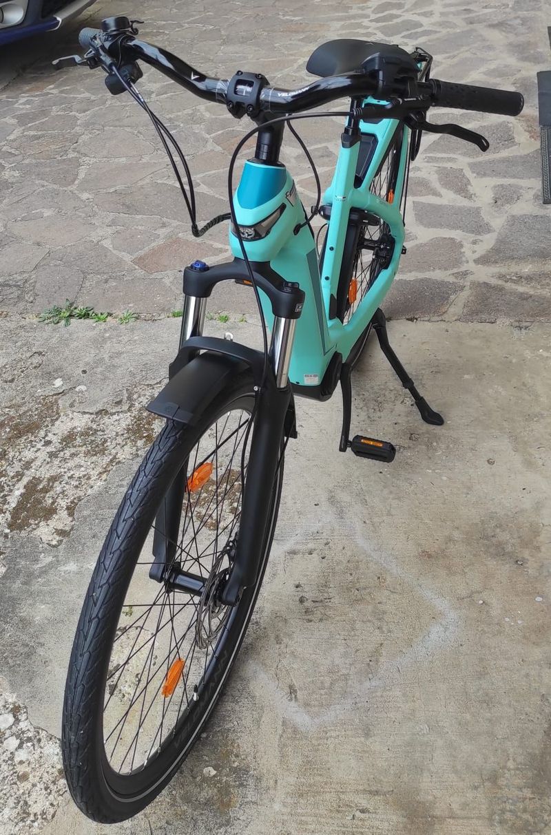 Used Bianchi e-Omnia C Type DEORE 2025 2025 Urban, Blue — image 2 of 7