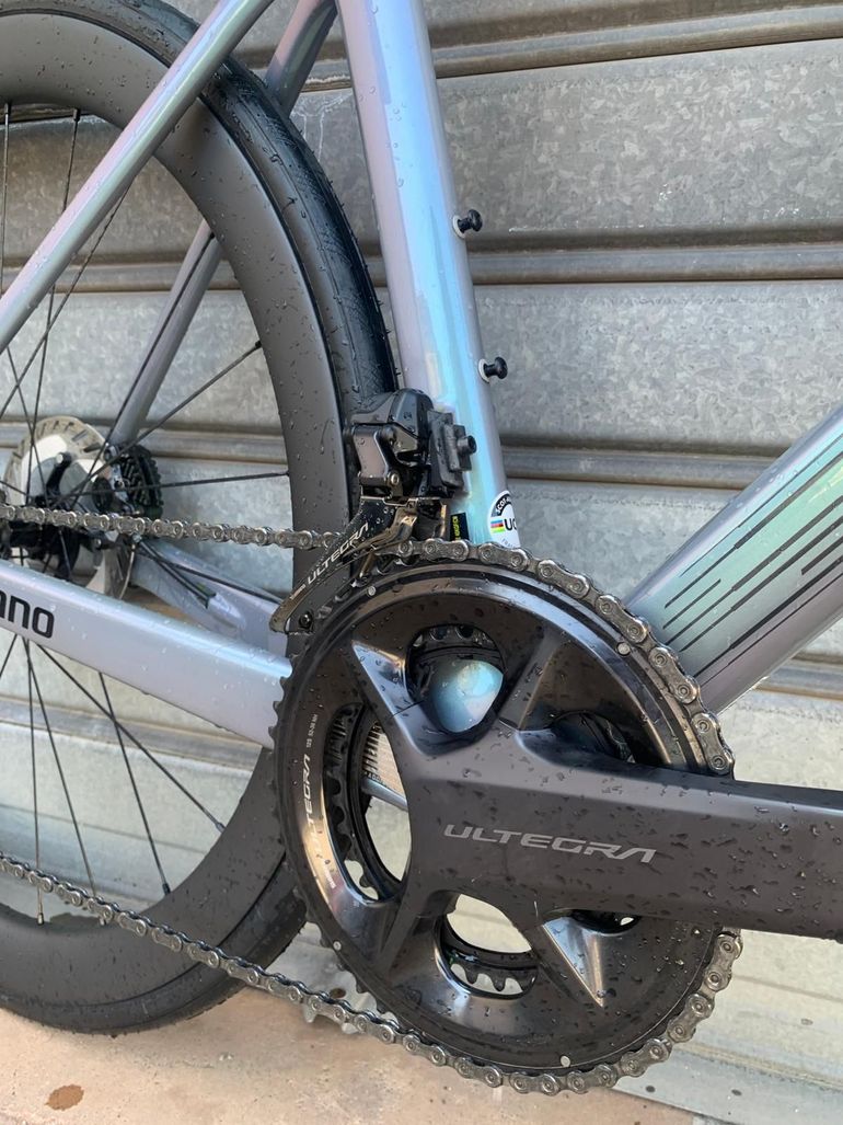 Used Scott Contessa Addict SE 2024 2024 Road & Gravel, Gris claro — image 3 of 8