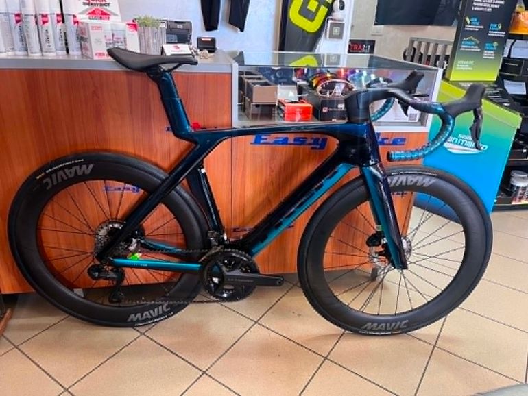 Used Trek Madone SLR 7 Gen 7 2024 2024 Road & Gravel, Blue — image 1 of 10