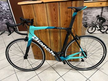 Used Bianchi BIANCHI OLTRE XR3 2026 TG 61 (XXL) RIM NEW 105 2026 Road & Gravel, Green — image 13 of 13