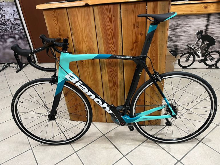Used Bianchi BIANCHI OLTRE XR3 2026 TG 61 (XXL) RIM NEW 105 2026 Road & Gravel, Green — image 13 of 13