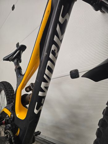 Used Specialized S-Works Demo 8 2016 2016 Mountainbike, Orange, 27.5 — image 5 of 6
