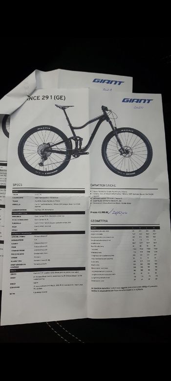 Used Giant Trance 29 1 2020 2020 Mountainbike, Black, 29 — image 14 of 14