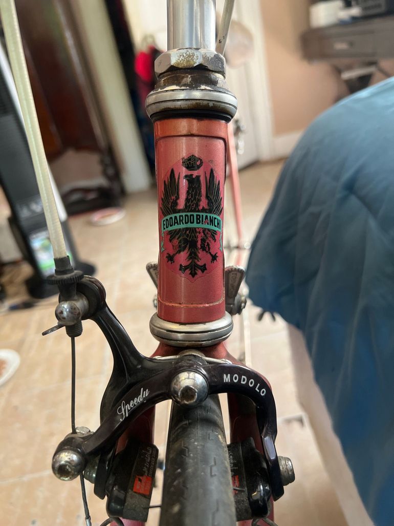 Used Bianchi Bianchi Custom Other Campagnolo 1984 Road & Gravel, Red — image 8 of 8