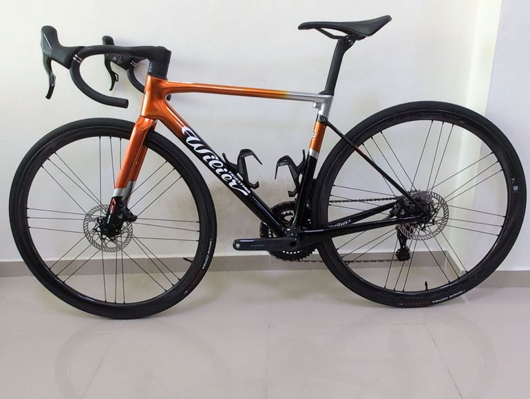 Used Wilier 0 Campagnolo Super Record EPS 2022 Road & Gravel, Naranja — image 2 of 5