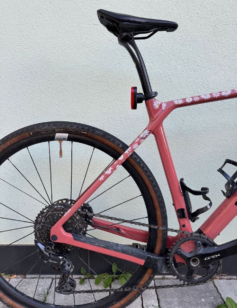 Used Canyon Grizl CF SL 8 1by 2024 2024 Road & Gravel, Orange — image 3 of 9