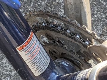 Used Cannondale H700 1998 Road & Gravel, Blue — image 9 of 10