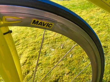 Retro heren racefiets, Design Van Tuyl. Design Van Tuyl. 1990 Road & Gravel usato, Blu — immagine 7 di 13