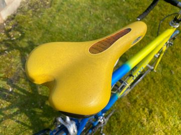 Retro heren racefiets, Design Van Tuyl. Design Van Tuyl. 1990 Road & Gravel usato, Blu — immagine 5 di 13
