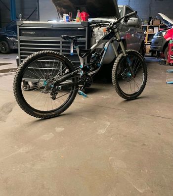 Used YT YT Custom SRAM X9 2013 Mountainbike, Blue — image 4 of 4
