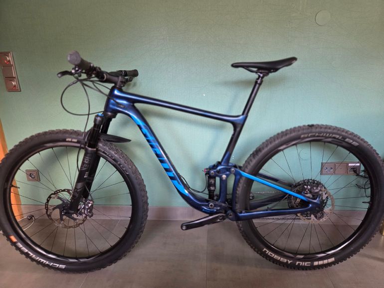 Used Giant Anthem Advanced Pro 29 1 2020 2020 Mountainbike, Blue, 29 — image 2 of 24