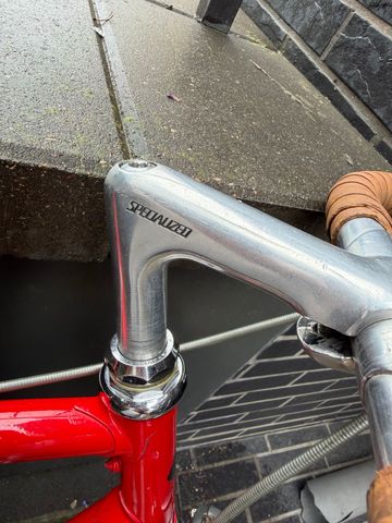 Used Specialized Specilaized Sirrus CH-MO Reynolds Tubing 1990 Road & Gravel, Red — image 6 of 11
