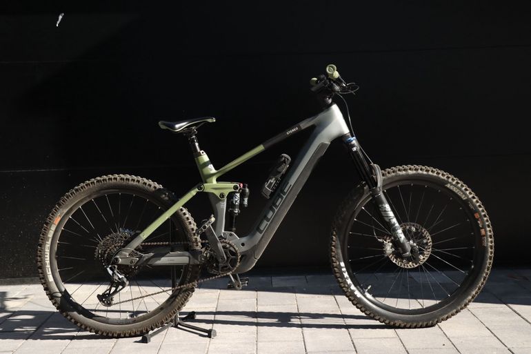 Used CUBE STEREO HYBRID 160 HPC, TM 750 27.5 2024 2024 Mountainbike, Green, 27.5 — image 5 of 6