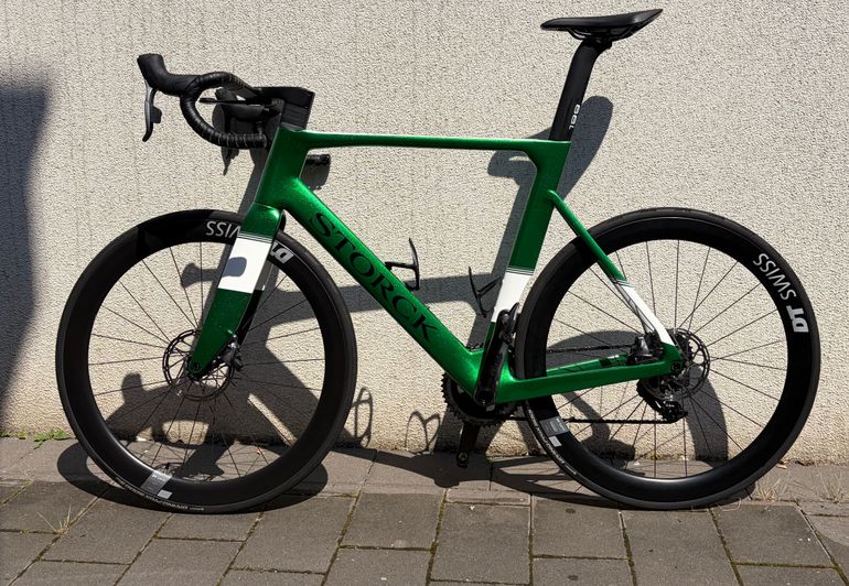 Used Storck Aerfast.4 Pro Disc Force eTap AXS 2x12 2023 2023 Road & Gravel, Green — image 1 of 7