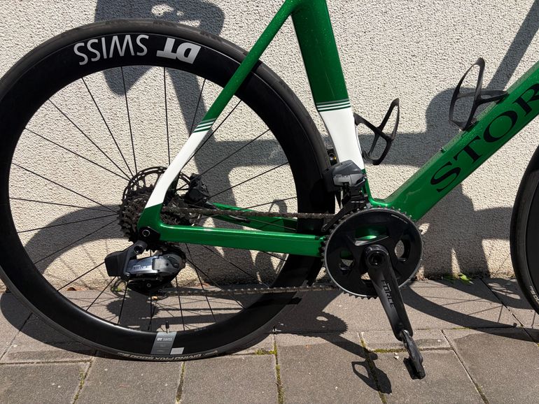 Used Storck Aerfast.4 Pro Disc Force eTap AXS 2x12 2023 2023 Road & Gravel, Green — image 7 of 7