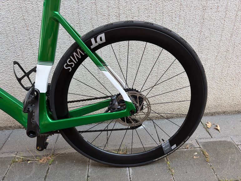 Used Storck Aerfast.4 Pro Disc Force eTap AXS 2x12 2023 2023 Road & Gravel, Green — image 3 of 7