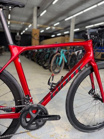 Used Giant TCR Advanced 1 Carbon 2021 Road & Gravel, Red — image 10 of 21