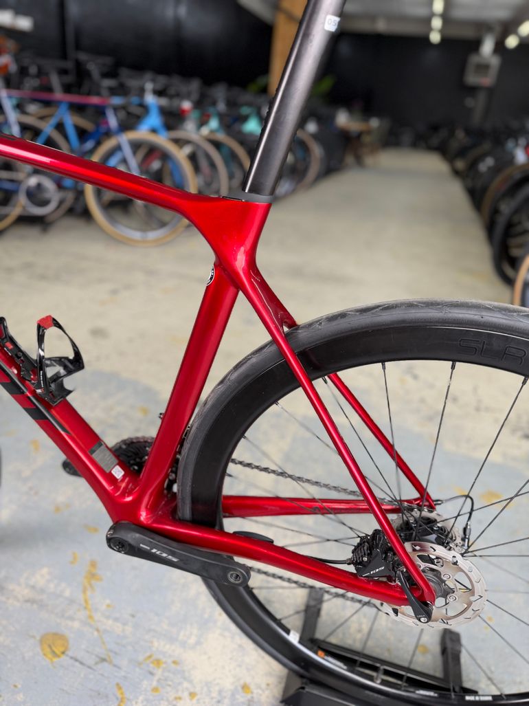 Used Giant TCR Advanced 1 Carbon 2021 Road & Gravel, Red — image 19 of 21