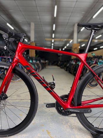 Used Giant TCR Advanced 1 Carbon 2021 Road & Gravel, Red — image 20 of 21
