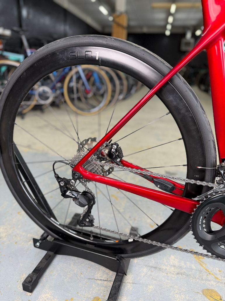 Used Giant TCR Advanced 1 Carbon 2021 Road & Gravel, Red — image 8 of 21