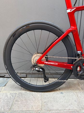 Used Pinarello Pinarello F7 Ultegra Di2+Most45 Cherry Red 56 2026 Road & Gravel, Red — image 4 of 13