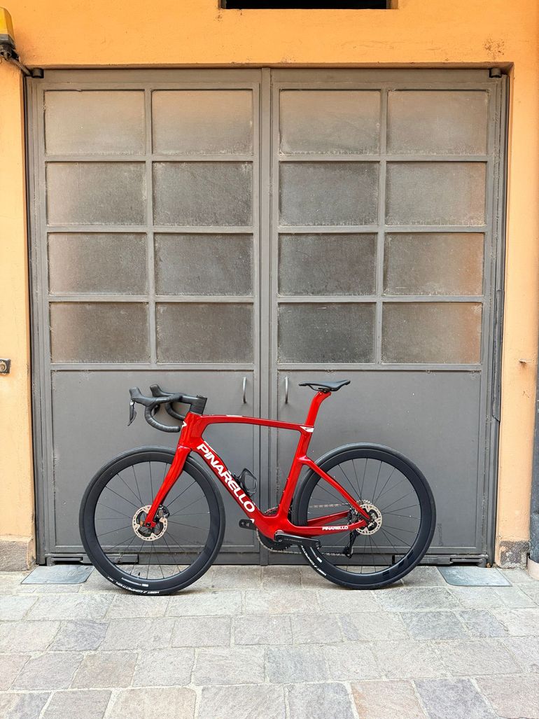 Used Pinarello Pinarello F7 Ultegra Di2+Most45 Cherry Red 56 2026 Road & Gravel, Red — image 11 of 13