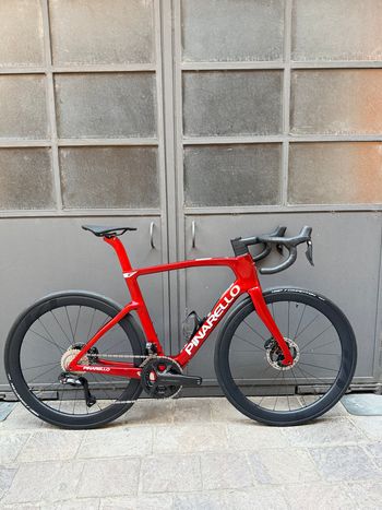 Used Pinarello Pinarello F7 Ultegra Di2+Most45 Cherry Red 56 2026 Road & Gravel, Red — image 2 of 13