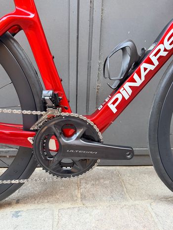 Used Pinarello Pinarello F7 Ultegra Di2+Most45 Cherry Red 56 2026 Road & Gravel, Red — image 3 of 13