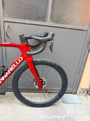 Used Pinarello Pinarello F7 Ultegra Di2+Most45 Cherry Red 56 2026 Road & Gravel, Red — image 8 of 13