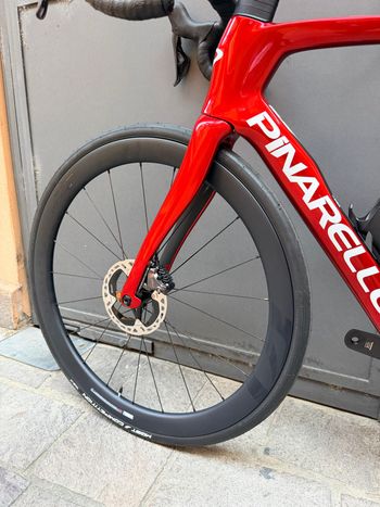 Used Pinarello Pinarello F7 Ultegra Di2+Most45 Cherry Red 56 2026 Road & Gravel, Red — image 12 of 13