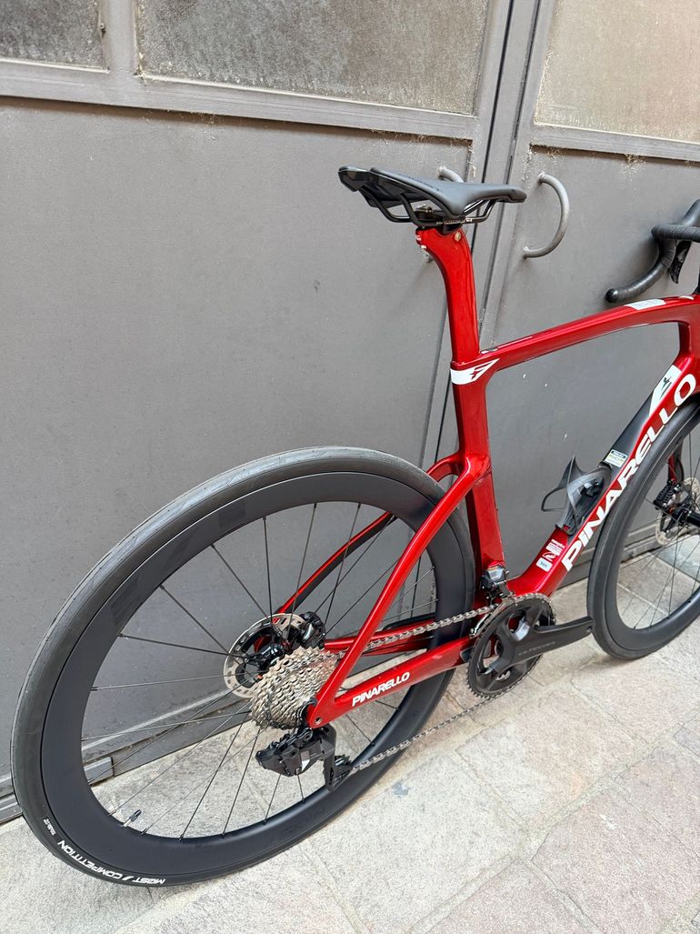 Used Pinarello Pinarello F7 Ultegra Di2+Most45 Cherry Red 56 2026 Road & Gravel, Red — image 10 of 13