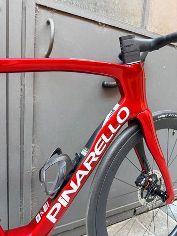 Used Pinarello Pinarello F7 Ultegra Di2+Most45 Cherry Red 56 2026 Road & Gravel, Red — image 5 of 13