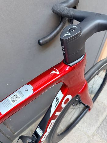 Used Pinarello Pinarello F7 Ultegra Di2+Most45 Cherry Red 56 2026 Road & Gravel, Red — image 6 of 13