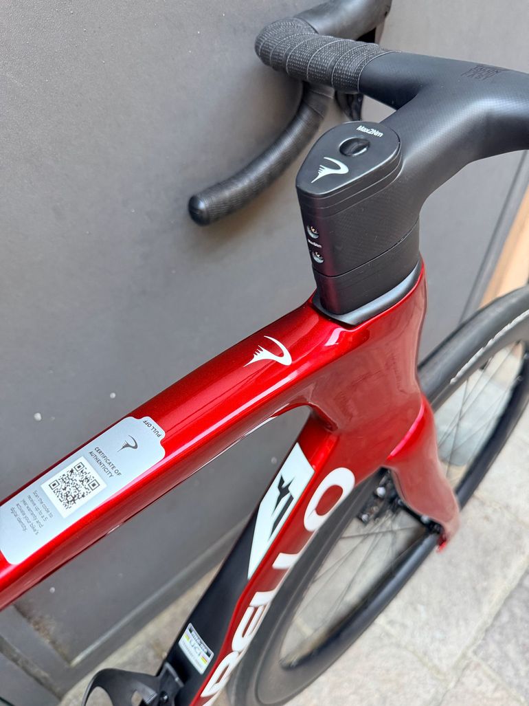 Used Pinarello Pinarello F7 Ultegra Di2+Most45 Cherry Red 56 2026 Road & Gravel, Red — image 6 of 13