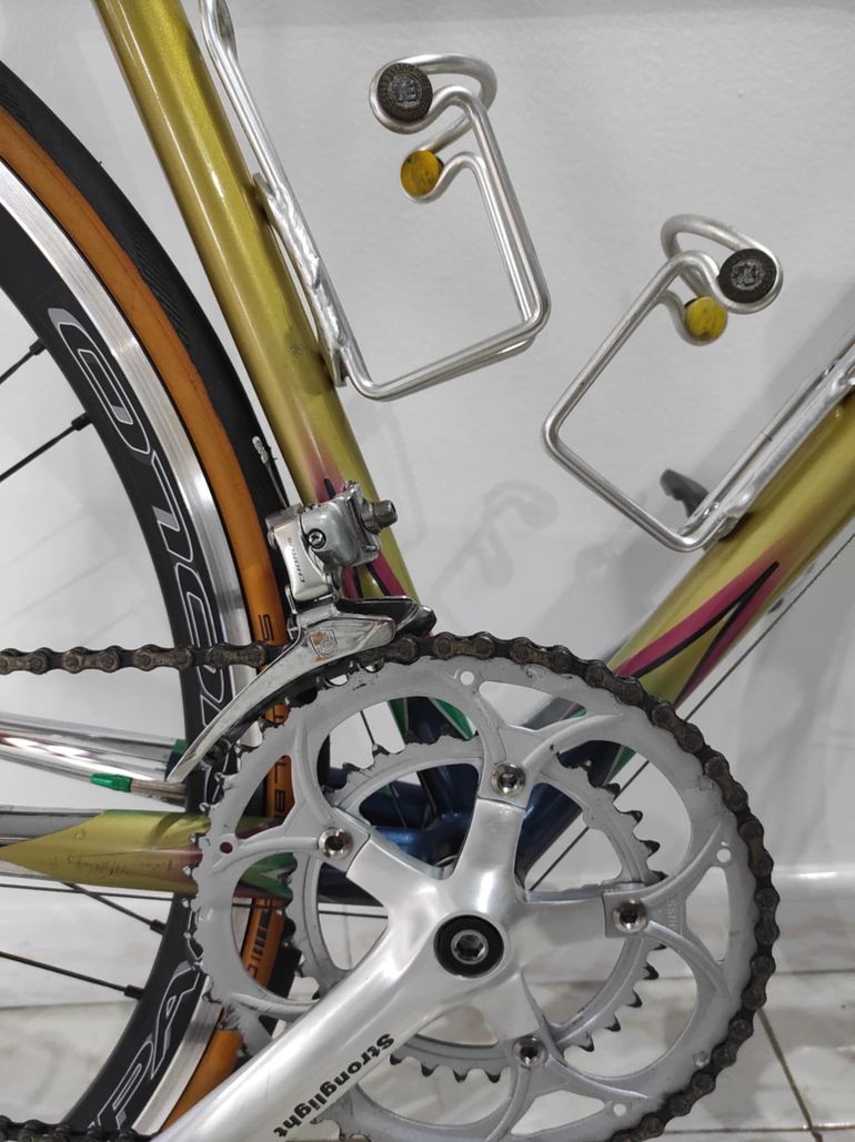 Used Francesco Moser Moser Leader Ax Aki Gipiemme 1995 Road & Gravel, Arancione — image 8 of 25