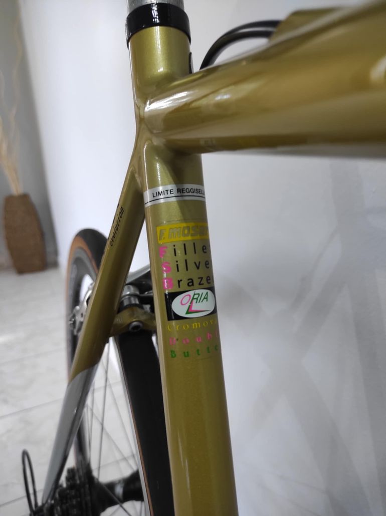 Used Francesco Moser Moser Leader Ax Aki Gipiemme 1995 Road & Gravel, Arancione — image 9 of 25